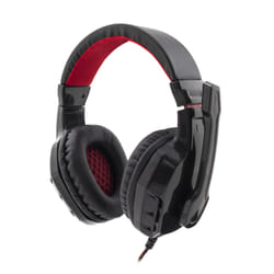 White Shark GHS-1641 PANTHER Casque Avec fil Arceau Jouer Noir, Rouge