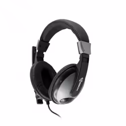 SBOX HS-302 écouteur/casque Avec fil Arceau Jouer Noir, Gris