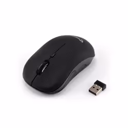 SBOX WM-106, Ambidextre, Mécanique, RF sans fil, 1600 DPI, Noir, Bleu