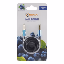 SBOX 3535-1,5BL câble audio 1,5 m 3,5mm Bleu - Vue supplémentaire 2