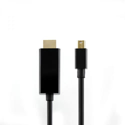 SBOX HDMI-MINI-DP-2 câble vidéo et adaptateur 2 m HDMI Type A (Standard) Mini DisplayPort Noir