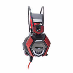 White Shark GH-1644 écouteur/casque Avec fil Arceau Jouer Noir, Rouge