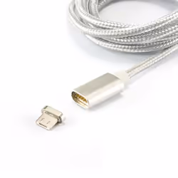 SBOX MAGNETIC-MUSB, 1 m, USB A, USB A/Micro-USB B, USB 2.0, 480 Mbit/s, Argent