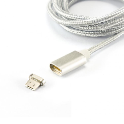 SBOX MAGNETIC-MUSB câble USB 1 m USB 2.0 USB A USB A/Micro-USB B Argent