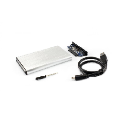 SBOX HDC-2562W Boîtier de disques de stockage Boîtier disque dur/SSD Blanc 2.5"