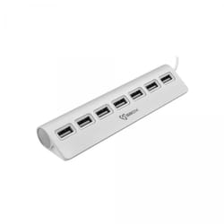 SBOX H-207 hub & concentrateur USB 2.0 480 Mbit/s Argent