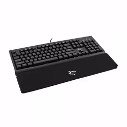 White Shark KP-1899 repose-poignet Caoutchouc Noir