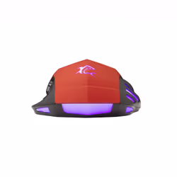 White Shark HANNIBAL 2 Red souris Droitier USB Type-A Optique 3200 DPI - Vue supplémentaire 6