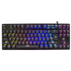 Clavier Mécanique WHITE SHARK Gamer SPARTAN - Noir (GK-1925)