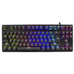White Shark GK-1925 SPARTAN clavier USB Noir