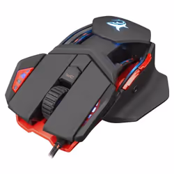 Souris Gamer White Shark Lancelot- Noir