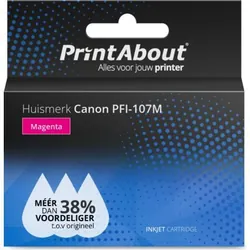 PrintAbout PFI-107M cartouche d'encre Compatible Magenta