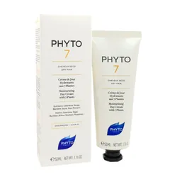 Phyto Phyto7 Crème de Jour Hydratation Brillance Cheveux Secs 50ml