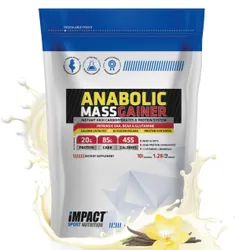 IMPACT Proteine Anabolic Mass Gainer Madagascar Vanilla 1.28 Kg