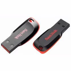 SanDisk Cruzer Blade lecteur USB flash 8 Go USB Type-A 2.0 Noir, Rouge - Vue supplémentaire 4