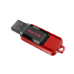 SanDisk Cruzer Switch lecteur USB flash 16 Go USB Type-A 2.0 Noir, Rouge