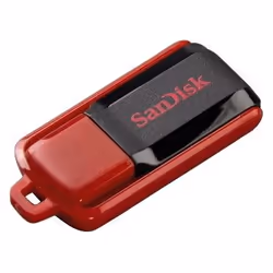 SanDisk Cruzer Switch lecteur USB flash 64 Go USB Type-A 2.0 Noir, Rouge