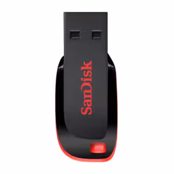 Sandisk Cruzer Blade lecteur USB flash 128 Go USB Type-A 2.0 Noir, Rouge