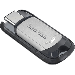 SanDisk Ultra lecteur USB flash 32 Go 3.2 Gen 1 (3.1 Gen 1) Noir, Argent
