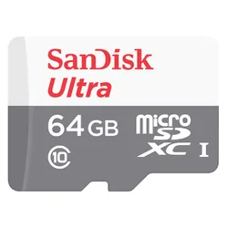 SanDisk Ultra MicroSDXC 64 GB UHS-I mémoire flash 64 Go Classe 10