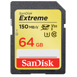 SanDisk Exrteme 64 GB mémoire flash 64 Go SDXC UHS-I Classe 10