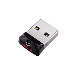 Sandisk SDCZ33-016G-G35, 16 Go, 2.0, Sans capuchon, Protection par mot de passe, Noir, Argent