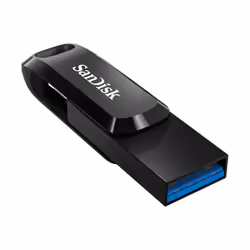 Sandisk Ultra Dual Drive Go lecteur USB flash 64 Go USB Type-A / 3.2 Gen 1 (3.1 Gen 1) Noir
