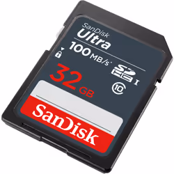 SanDisk Ultra 32 GB SDHC Mem Card 100MB/s 32 Go UHS-I Classe 10 - Vue supplémentaire 2