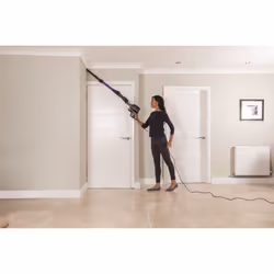 Shark HZ500EU aspirateur balai et balai électrique Sec HEPA Sans sac 0,4 L 450 W Noir, Violet - Vue supplémentaire 2