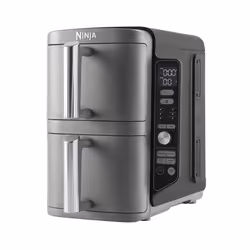 Ninja SL400EU friteuse Double 9,5 L 2470 W Friteuse d'air chaud Noir, Gris - Vue supplémentaire 2