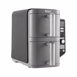 Ninja SL400EU friteuse Double 9,5 L 2470 W Friteuse d'air chaud Noir, Gris - Vue supplémentaire 4