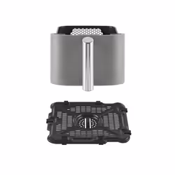 Ninja SL400EU friteuse Double 9,5 L 2470 W Friteuse d'air chaud Noir, Gris - Vue supplémentaire 8