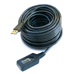 Plugable Technologies USB2-5M câble USB USB 2.0 USB A Noir