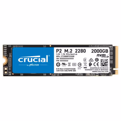 2To, M.2, PCIe NVMe Gen 3, 2400Mo/s lecture, 1900Mo/s d'écriture