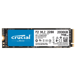 Crucial P2 M.2 2000 GB PCI Express 3.0 NVMe (CT2000P2SSD8)
