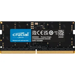Crucial CT16G48C40S5 Barrette Mémoire 16 Go 1 x 16 Go DDR5 4800 MHz