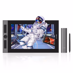 XPPen Artist Pro 16 tablette graphique Noir, Argent 5080 lpi 340,99 x 191,81 mm USB - Vue supplémentaire 14