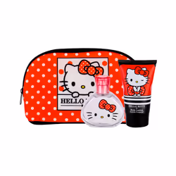 Air Val - Coffret Hello Kitty Eau de Toilette 50Ml+Lait Corps 100Ml+ Trousse