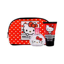 Air Val - Coffret Hello Kitty Eau de Toilette 50Ml+Lait Corps 100Ml+ Trousse