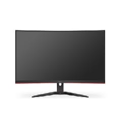 AOC C32G2E écran plat de PC 32" Full HD Noir, Rouge