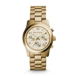 Michael Kors Runway Montre bracelet Femelle Or