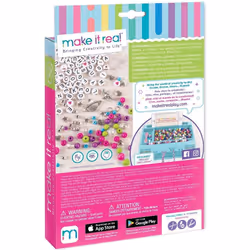 Make it Real - Kit 4 Bracelets Alphabet Avec Breloques - Vue supplémentaire 2