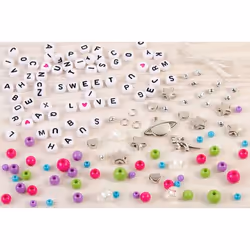Make it Real - Kit 4 Bracelets Alphabet Avec Breloques - Vue supplémentaire 3