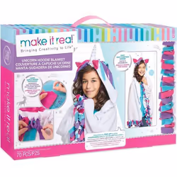Make it Real Unicorn Hoodie, Kit de couture pour enfants, 8 an(s), Multicolore