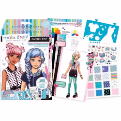 Make it Real Make It Real- Carnet De Croquis De Mode "Pastel Pop" - Vue supplémentaire 2