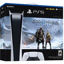 Console PlayStation 5 Edition Digitale + God of War Ragnarök +Station de charge dual sense