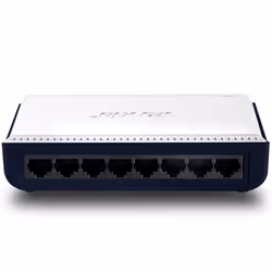 Tenda 8-Port Fast Ethernet Switch Non-géré Blanc