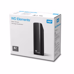 Western Digital WD Elements Desktop disque dur externe 4000 Go Noir (WDBWLG0040HBK-EESN) - Vue supplémentaire 8