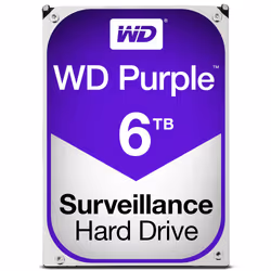 Western Digital Purple, 3.5", 6 To, 5400 tr/min