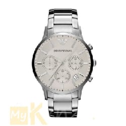 Emporio Armani Sportivo Montre bracelet Mâle Quartz Acier inoxydable